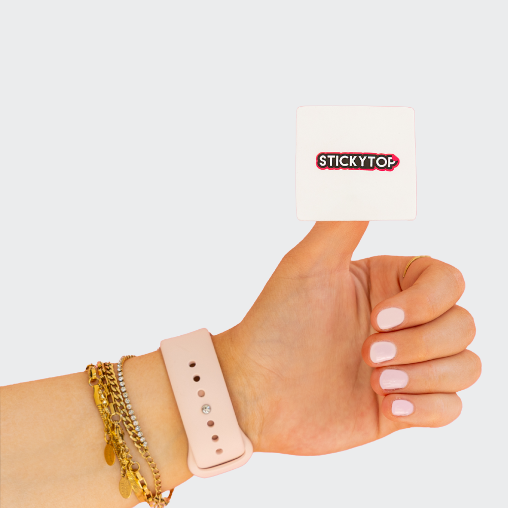 Stickytop 5x5 cm – Licht Beschadigde Verpakking 📦