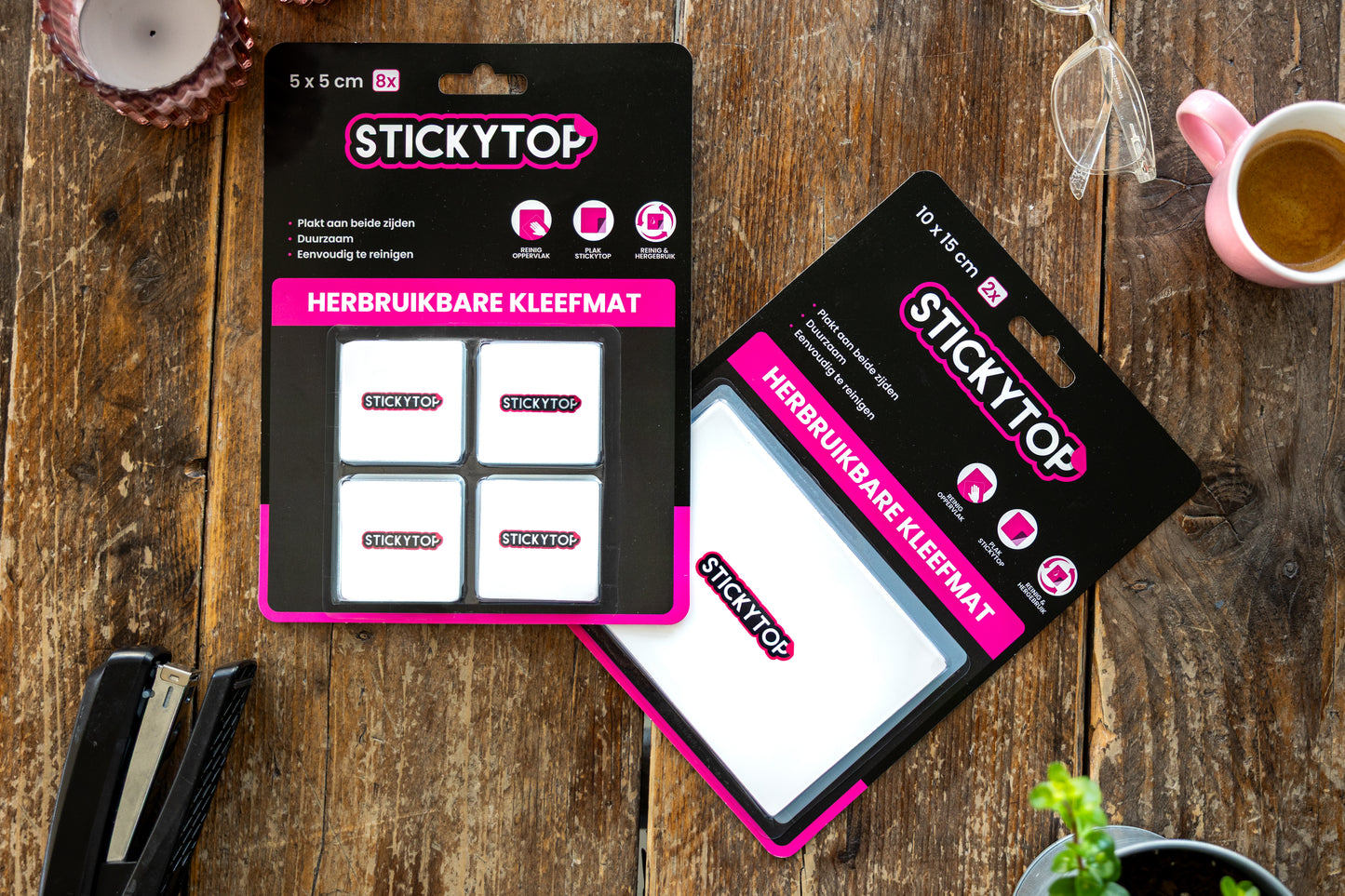 Bundel: Combideal Stickytop 5x5 + 10x15