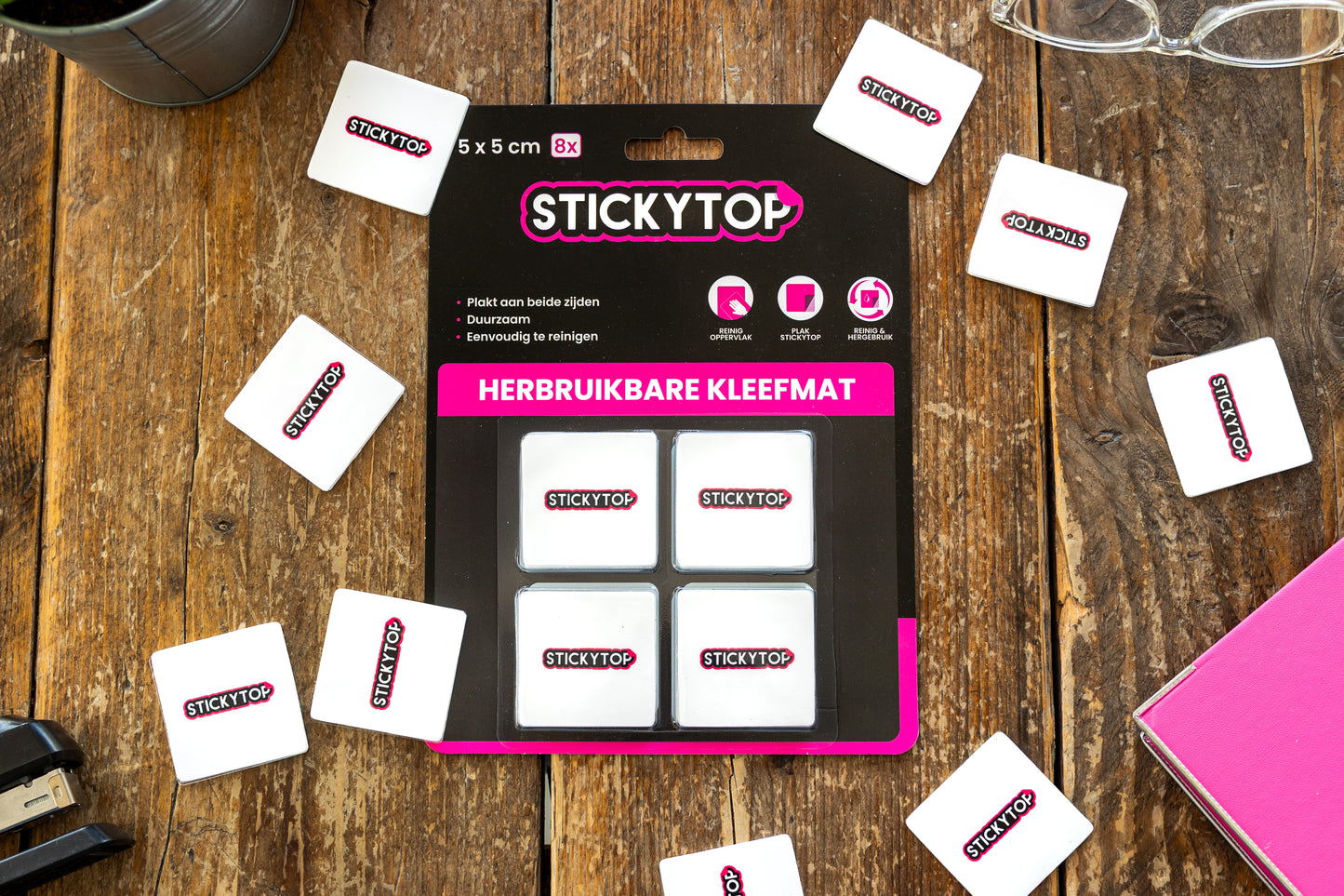 3x StickyCards To Do List + Whiteboard Marker