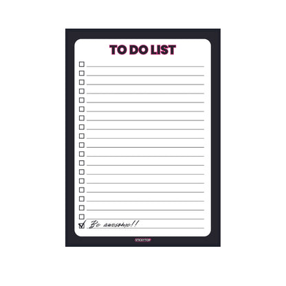 3x StickyCards To Do List + Whiteboard Marker